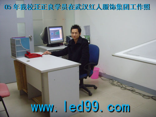2005年汪正良在武汉红人服饰集团工作照片(图4)